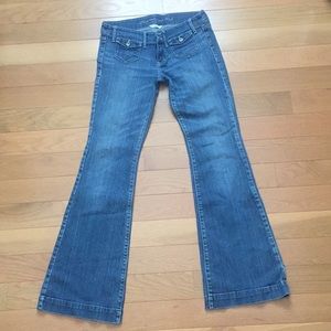 Abercrombie and Fitch flare leg jeans